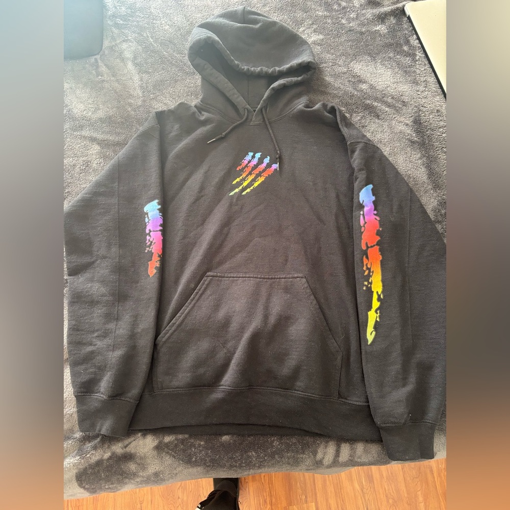 Black hoodie